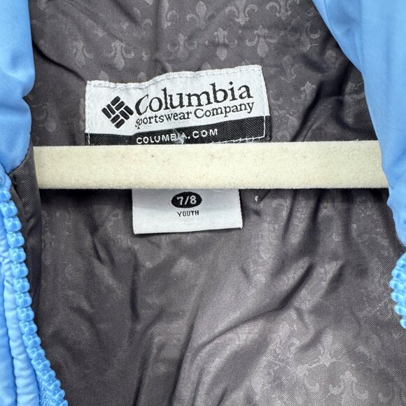 Columbia Youth Heavenly Jacket Size 7/8 Powder Blue - Picture 2 of 7